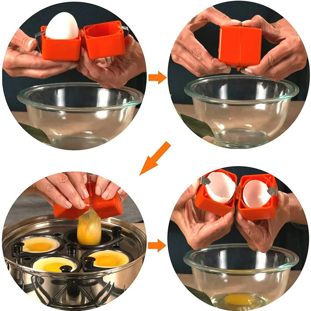 2 in 1 Easy Egg Cracker - Image 3