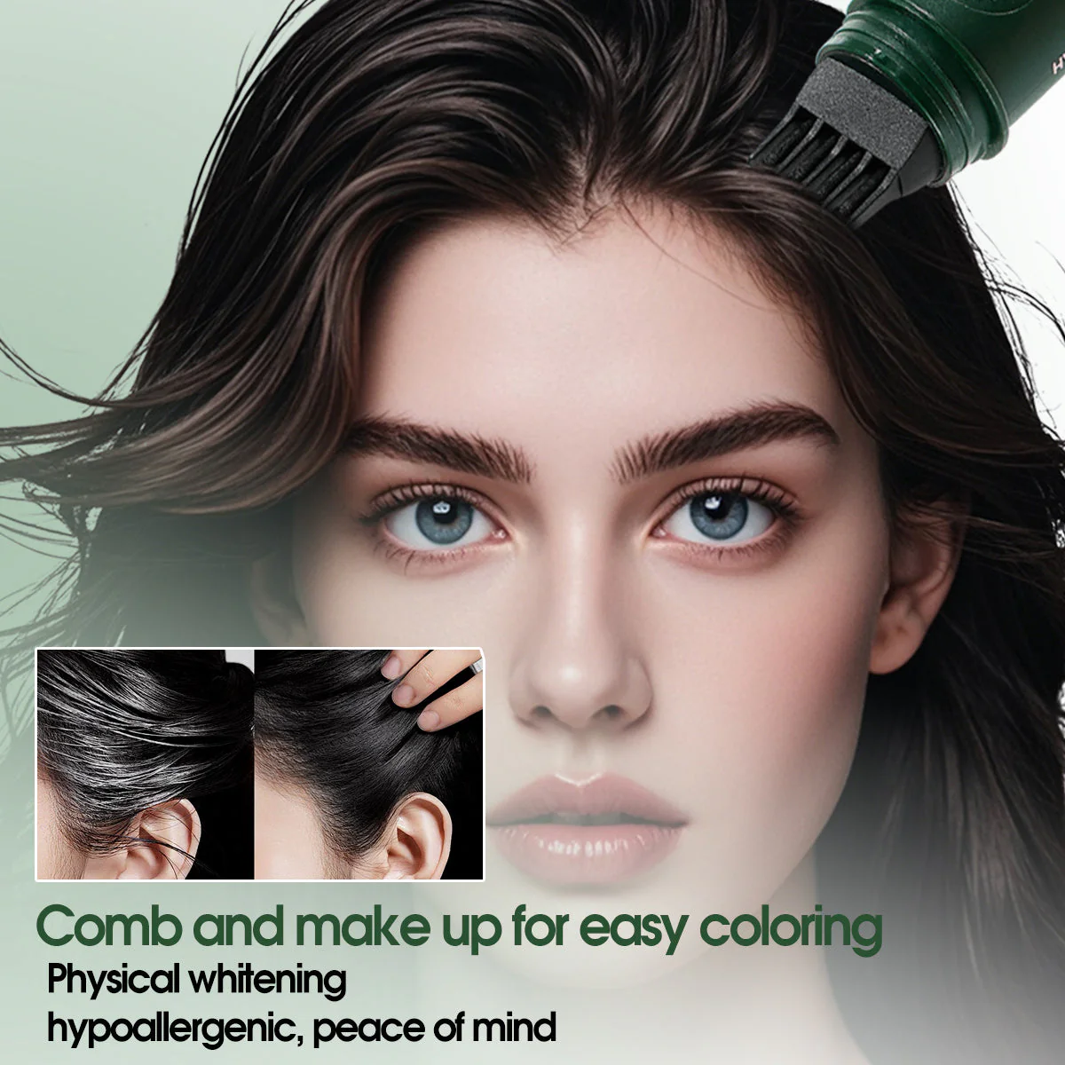 2-in-1 Hair Dye Touch-Up Stick with Comb - Image 5