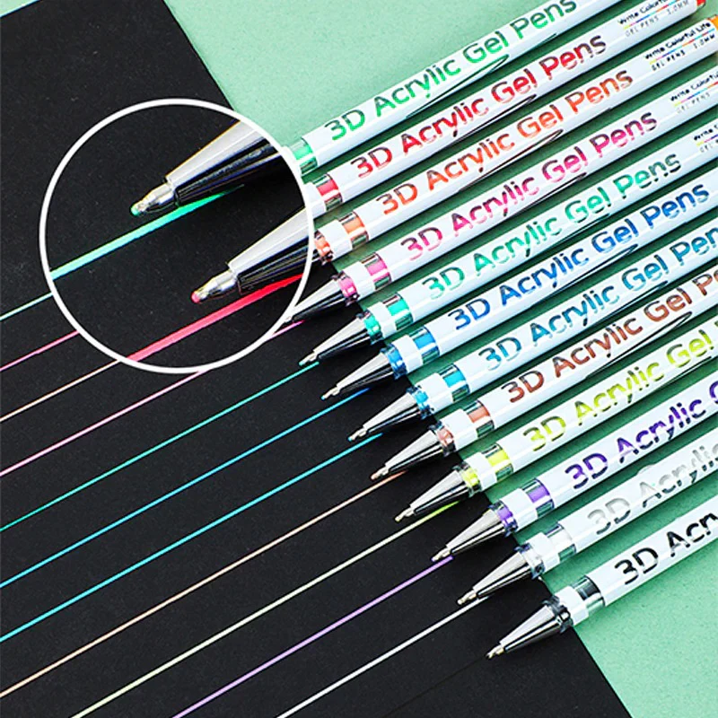 3D Arcrylic Gel Pens