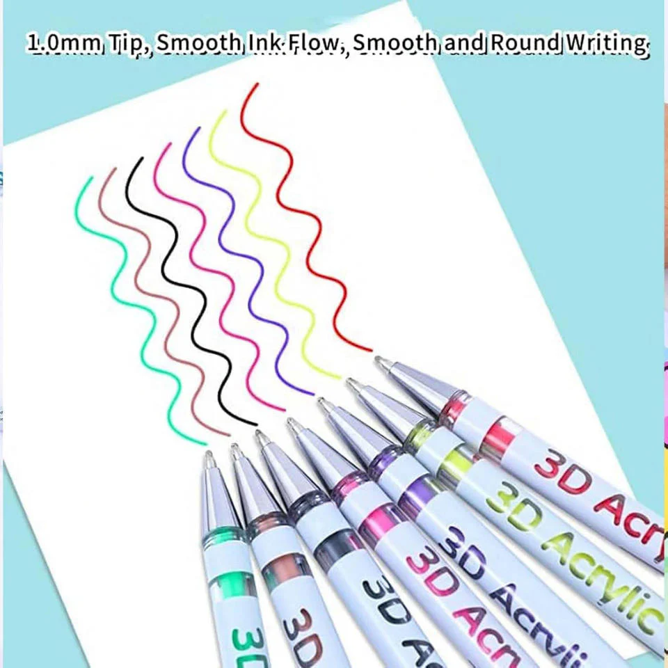 3D Arcrylic Gel Pens - Image 3