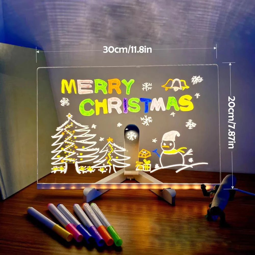 Acrylic Note Board with Color Light - Image 2
