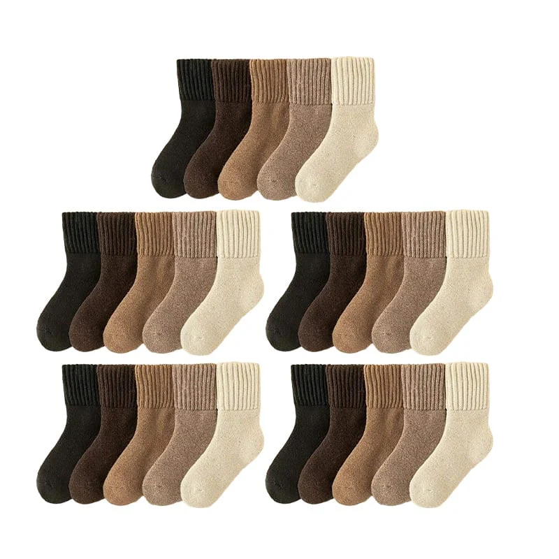 Universal Anti Smell + Rash Free Cotton Winter Socks - Image 4