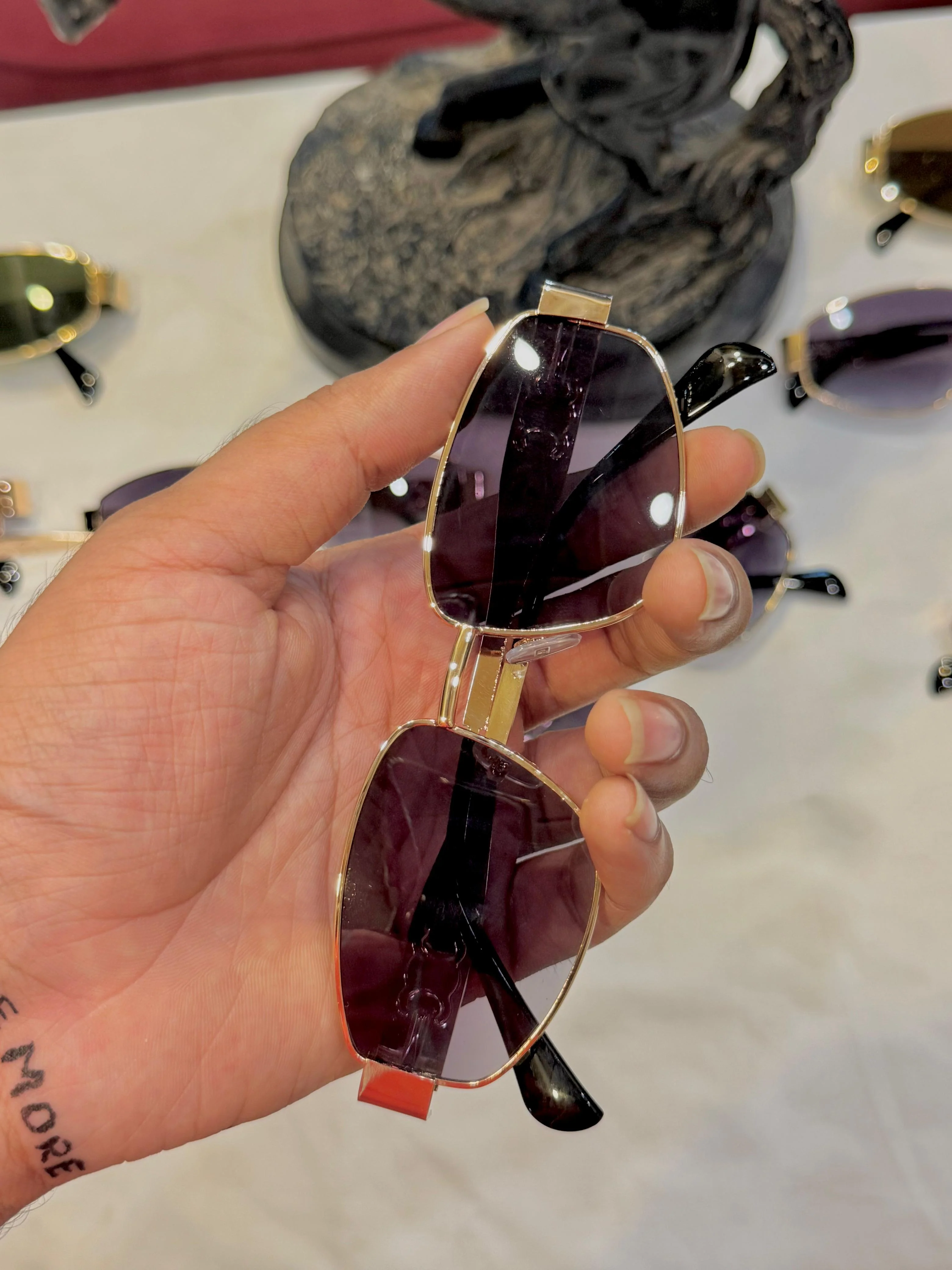 Unisex Celine Oval Glasses - Image 5