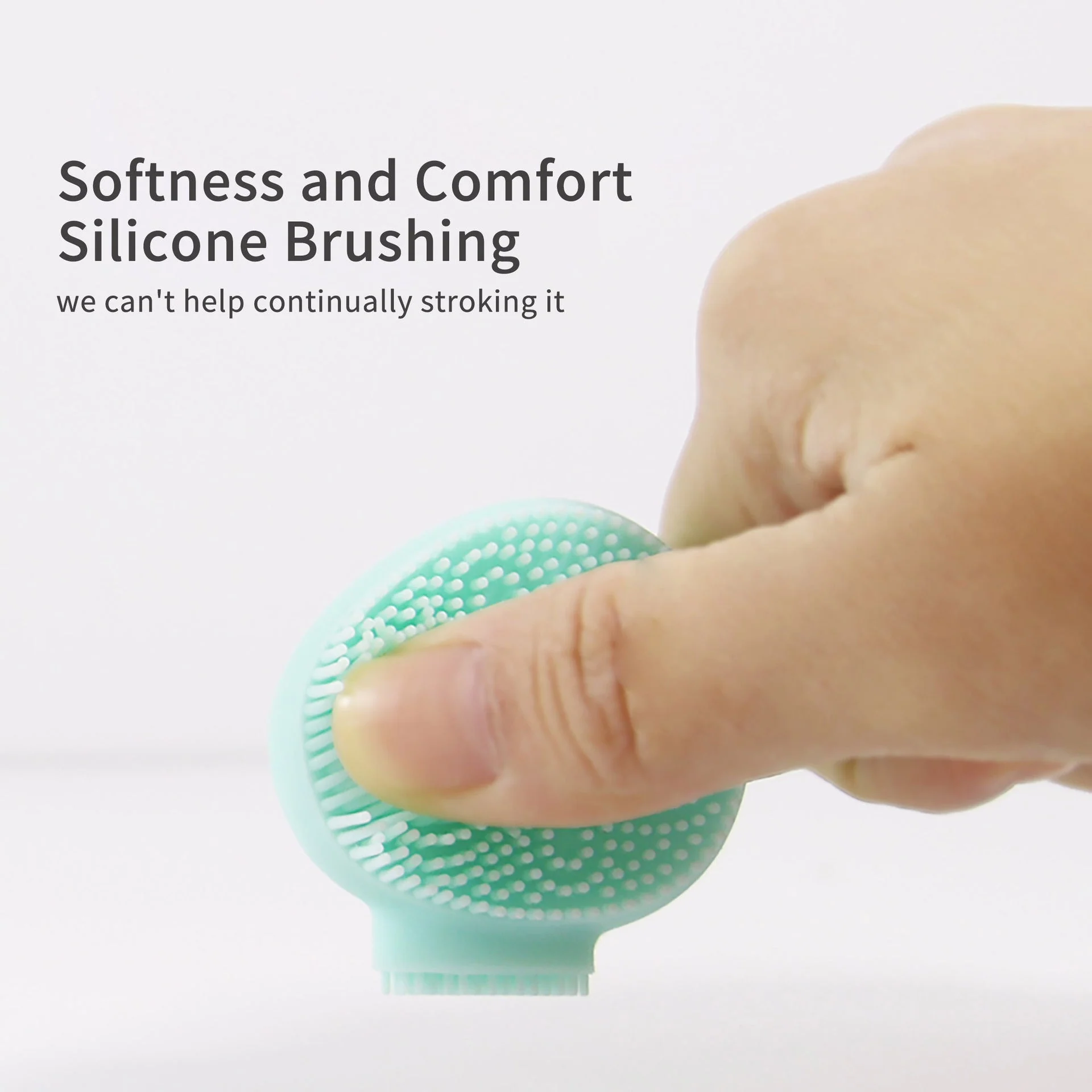 Double Sided Silicone Face Mask Soft Brush - Image 2