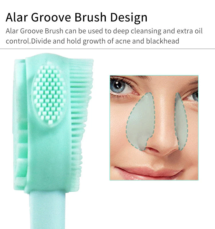 Double Sided Silicone Face Mask Soft Brush - Image 5