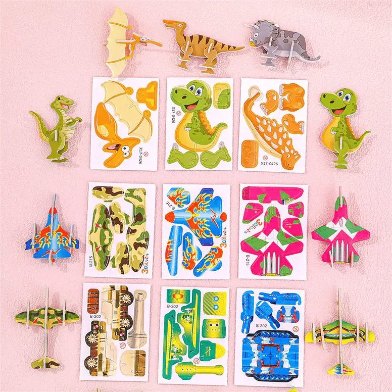 Re Useable Educational 3D Cartoon Puzzle - Image 11