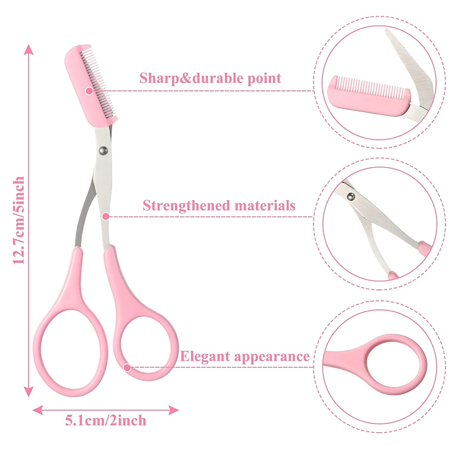 Eyebrow Trimmer Scissor - Image 8