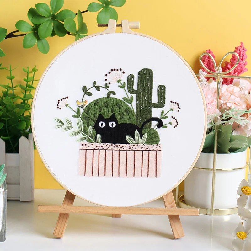 Hand Embroidery DIY Material Kit - Image 6