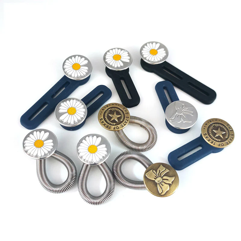 Metal Waist Extender Button for Jeans - Image 2