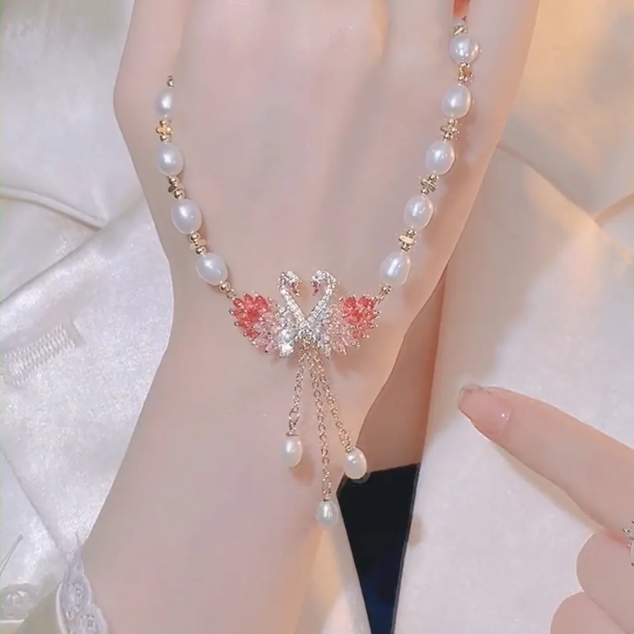Swan Necklace - Image 2