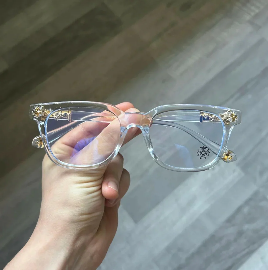 Unisex Rectangle Anti‑Blue Light Glasses Frame - Image 2